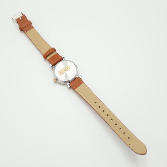 Carriage by Timex Classic Dress Watch 30mm Non Indiglo Two Tone Brown Leather - Picture 13 of 14